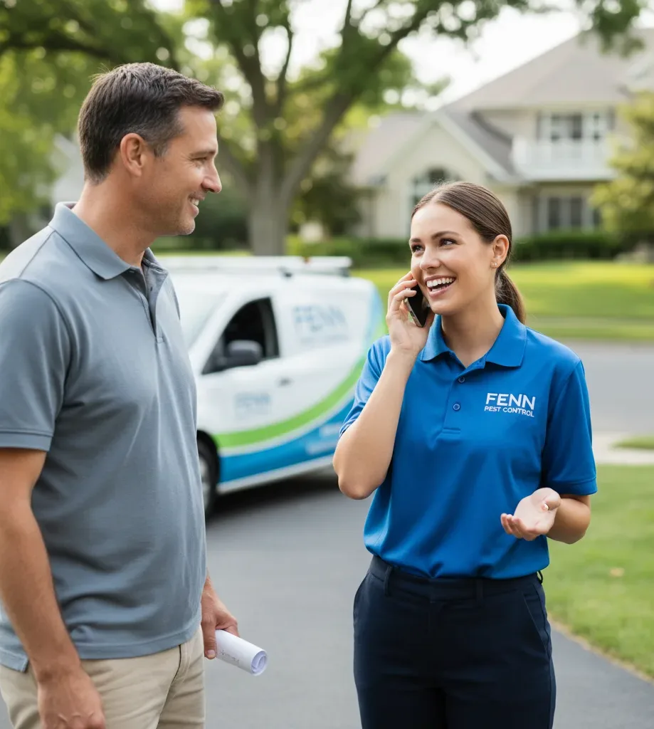 Fenn Pest Control customer support in Ashville